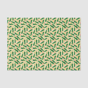 Fiesta Fun Green Chile Pattern Seidenpapier