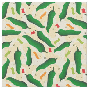 Fiesta Fun Green Chile Pattern Stoff