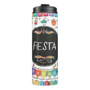 Fiesta Fun Print Thermosbecher