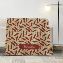 Fiesta Fun Red Chile Pattern