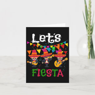 Fiesta Funny Cinco De Mayo Mexican Mariachi lassen Karte