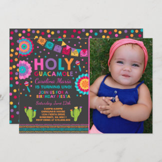 Fiesta Geburtstag Einladung Heilige Guacamole Part