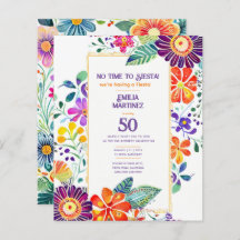 FIESTA Geburtstag Folkart Blume 21. 25.