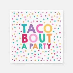 Fiesta Geburtstagsparty Napkin Taco Bout Ein Party Serviette