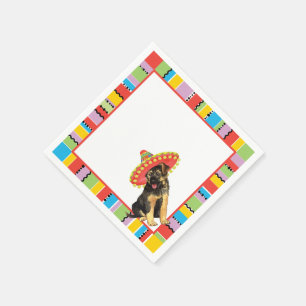 Fiesta German Shepherd Serviette