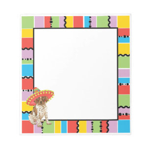 Fiesta German Shorthaired Pointer Notizblock
