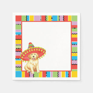 Fiesta Golden Retriever Serviette
