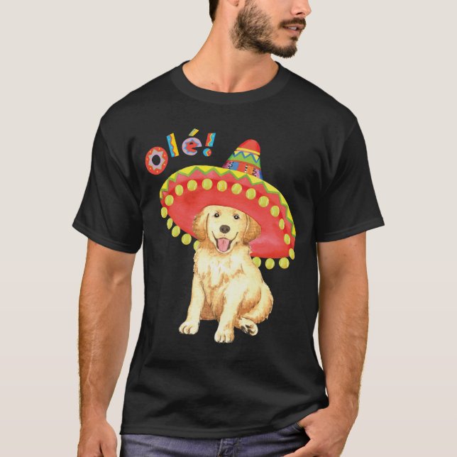 Fiesta-golden retriever T-Shirt (Vorderseite)