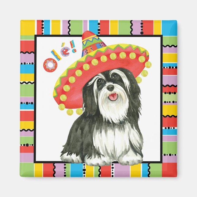 Fiesta Havanese Magnet (Vorne)