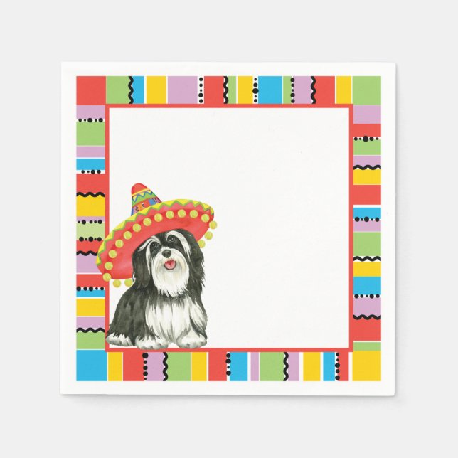 Fiesta Havanese Serviette (Vorderseite)