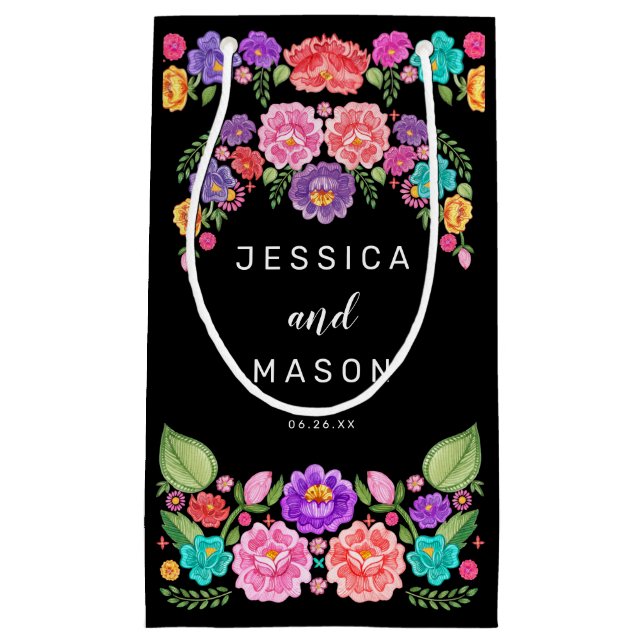 Fiesta Hotel Wedding Gift Bag Kleine Geschenktüte (Vorderseite)