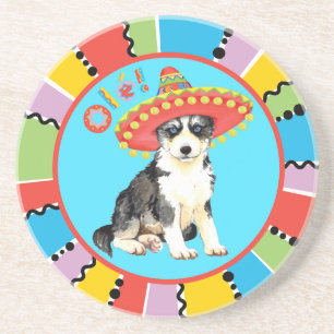 Fiesta Husky Getränkeuntersetzer