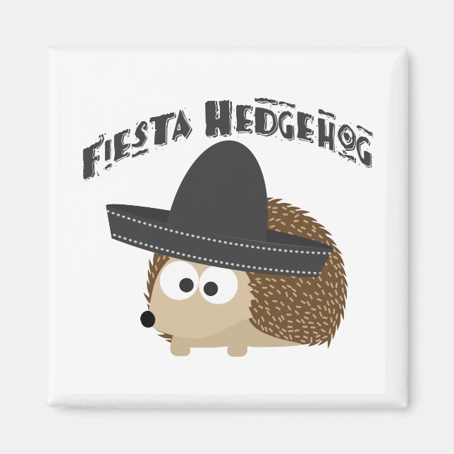 Fiesta Igel Magnet (Vorne)