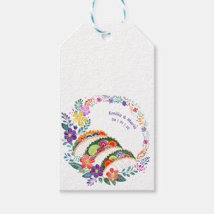 FIESTA Kaktus Folkart Blumen individuell Geschenkanhänger
