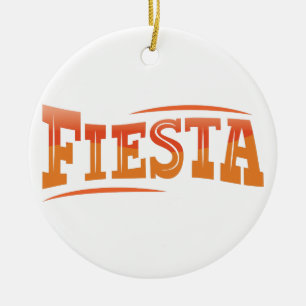 Fiesta Keramik Ornament