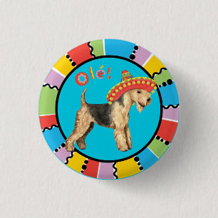 Fiesta Lakeland Terrier Button