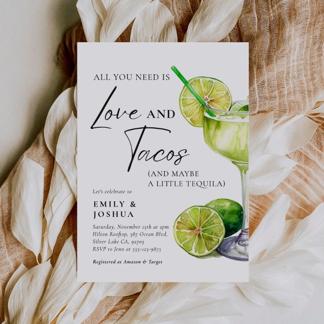 Fiesta Margarita Paare Dusche Einladung (Von Creator hochgeladen)