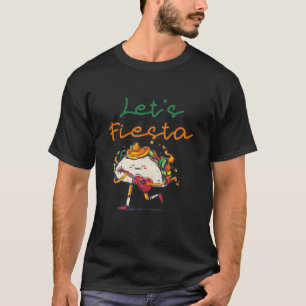 Fiesta Mexican Outfit Cinco De Mayo Kostüm T-Shirt