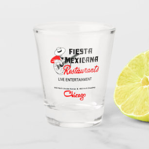 Fiesta Mexicana Restaurant, Chicago, IL Schnapsglas