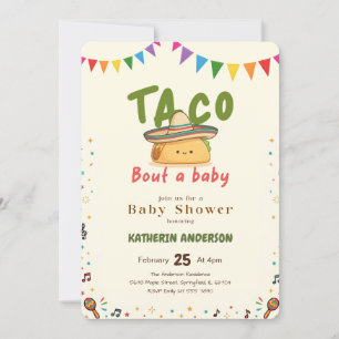 Fiesta-Mexikanisch-Bunte-Taco-Party-Baby- Shower Einladung