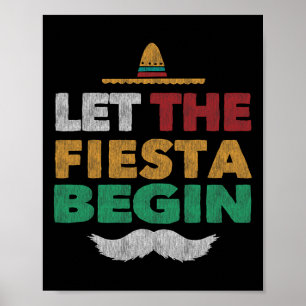 Fiesta-Mexikanische Party Lustig Cinco De Mayo Poster