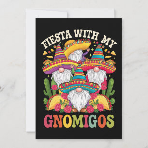 Fiesta mit meinem Gnomigos Gnome Cinco de Mayo Einladung