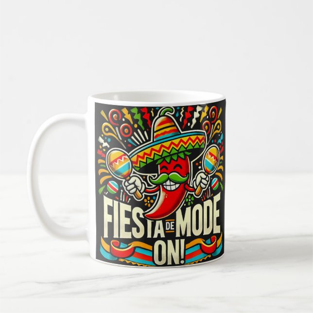 fiesta mode on! kaffeetasse (Links)