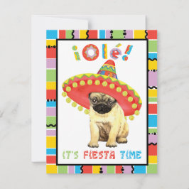 Fiesta Mops Einladung