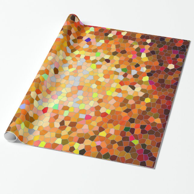 Fiesta-Mosaikpapier Geschenkpapier (Ungerollt)