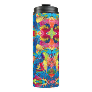 Fiesta-Muster Thermosbecher