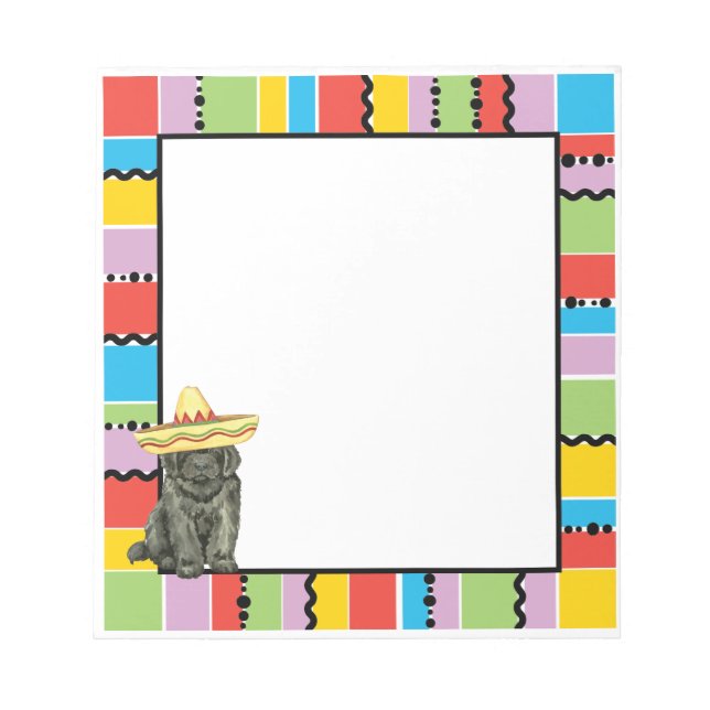 Fiesta Newfoundland Notepad Notizblock (Vorderseite)