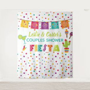 Fiesta Paare Shower Hintergrund - WH Wandteppich
