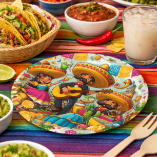 Fiesta Pappteller