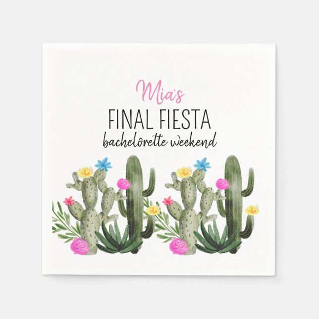 Fiesta Party Napkin Serviette (Vorderseite)