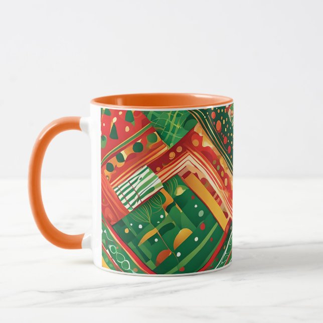 Fiesta-Patchwork-Kaffeetasse Tasse (Links)