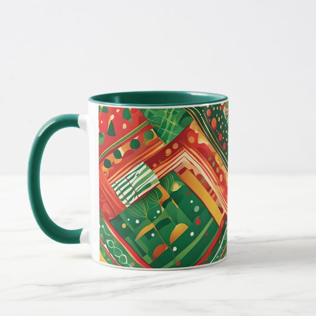 Fiesta-Patchwork-Kaffeetasse Tasse (Links)
