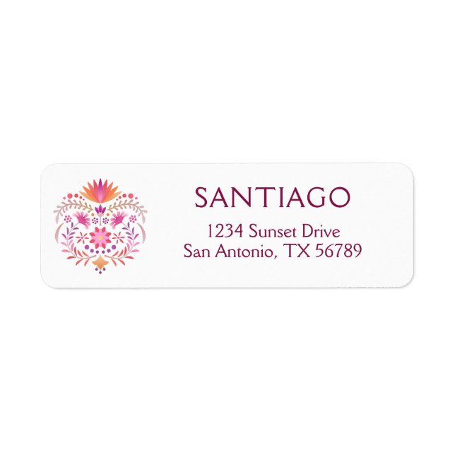 Fiesta Pink Birthday Shower Wedding (Vorne)