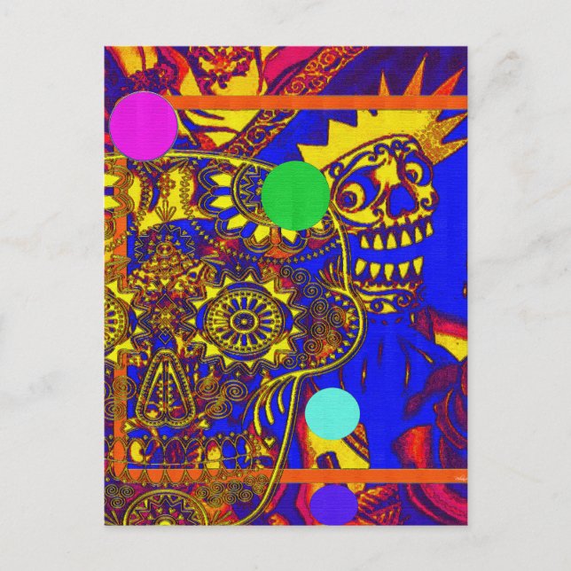 Fiesta Postkarte (Vorderseite)