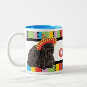 Fiesta Puli Zwei-Tone-Kaffee-Tasse Zweifarbige Tasse