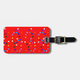Fiesta Red Luggage Tag Gepäckanhänger