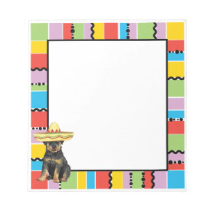 Fiesta Rottweiler Notizblock
