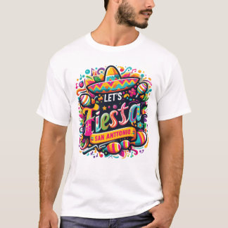 Fiesta San Antonio Texas Cinco De Mayo Lasse Fiest T-Shirt
