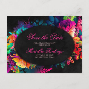 Fiesta Save the Date Postkarte