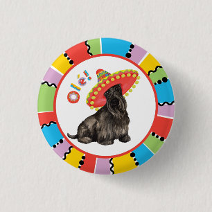 Fiesta Scottish Terrier Button