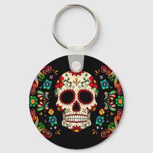 Fiesta Skull Schlüsselanhänger