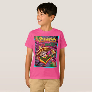 Fiesta Spirit: Kids' Cinco de Mayo Celebration T-S T-Shirt
