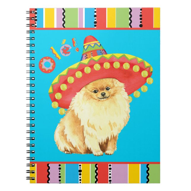 Fiesta-Spitz Notizblock (Vorderseite)