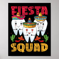 Fiesta Squad Cinco De Mayo Dental Mexicanisches Pa