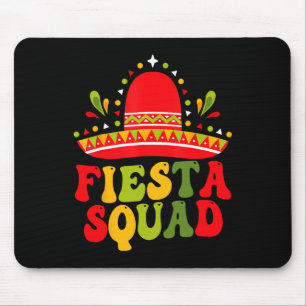 Fiesta Squad Cinco De Mayo Family Matching Mexikan Mousepad