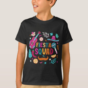 Fiesta Squad Cinco De Mayo Mexican Party Matching T-Shirt
